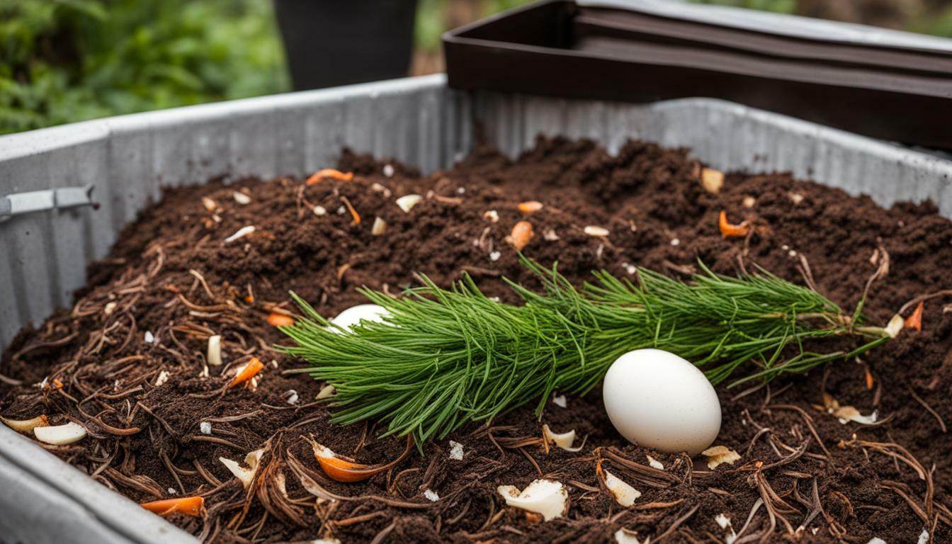 are pine needles good for compost