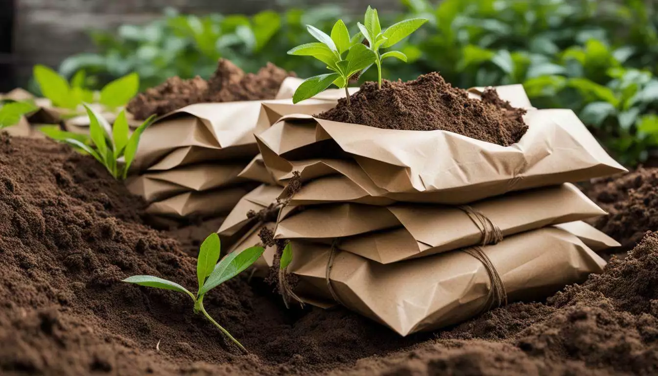 can you compost brown paper bags