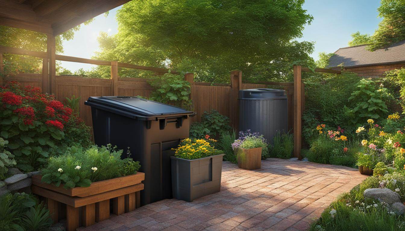 where to place compost bin
